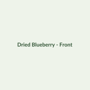 Dried Blueberry - Dried Fruits - Dry Box