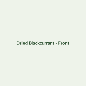 Dried Blackcurrant - Dried Fruits - Dry Box
