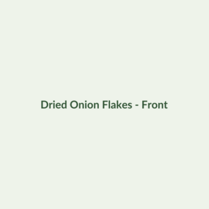 Dried Onion Flakes - Dried Herbs - Dry Box