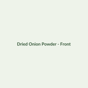 Dried Onion Powder - Dried Herbs - Dry Box