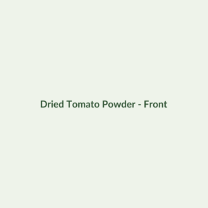Dried Tomato Powder - Dried Herbs - Dry Box