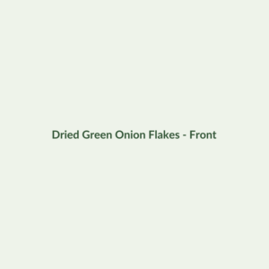 Dried Green Onion Flakes - Dried Herbs - Dry Box