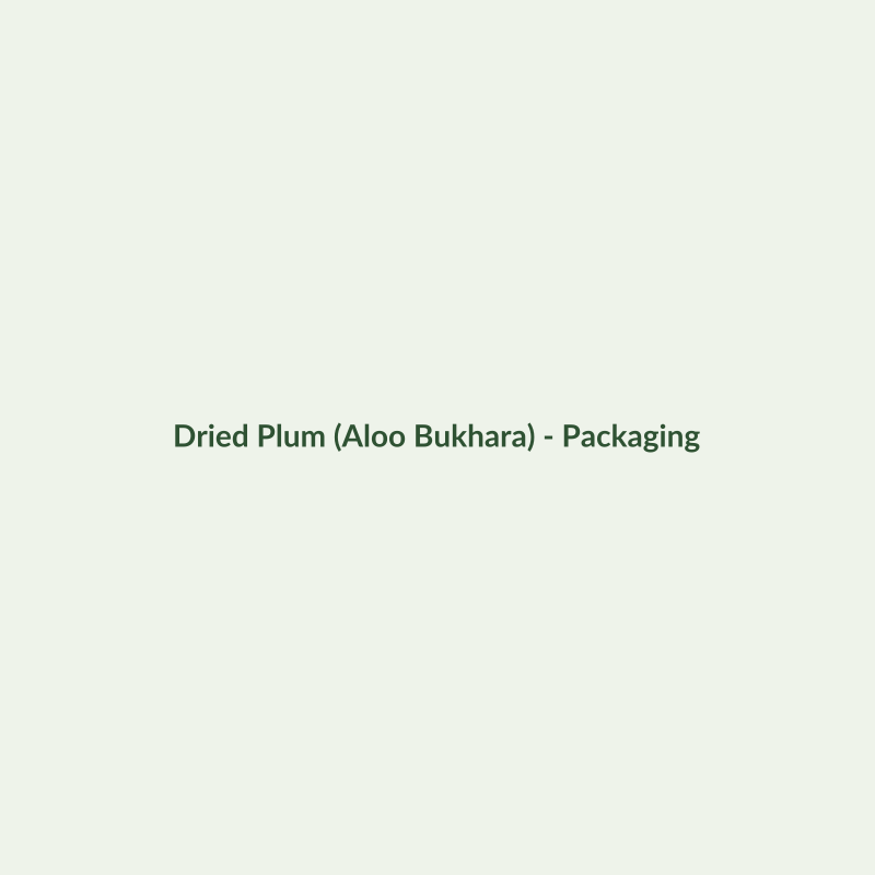 Dried Plum (Aloo Bukhara) - Dried Fruits - Dry Box
