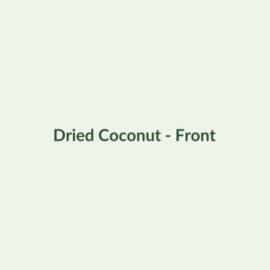 Dried Coconut - Dried Fruits - Dry Box
